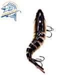 Minnow Freshwater Wobblers Multi Jointed Lures 4pcs/box