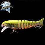 Minnow Freshwater Wobblers Multi Jointed Lures 4pcs/box