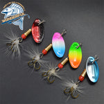 Spinner Bait With Feather 50mm 5.7g