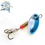 Spinner Bait With Feather 50mm 5.7g