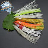 Simulation Luminous Octopus Soft Squid Lure  Colorful 130mm 6g  7pcs/bag