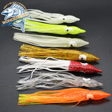 Simulation Luminous Octopus Soft Squid Lure  Colorful 130mm 6g  7pcs/bag