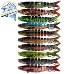 Wobblers Multi Jointed Swimbait Lure  4pcs per box