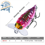 Popper Lure 3D Eyes Cicada 40mm 4g