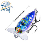 Popper Lure 3D Eyes Cicada 40mm 4g