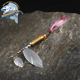 Spinner Bait With Feather Hook   100mm 7g/10g