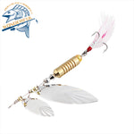 Spinner Bait With Feather Hook   100mm 7g/10g