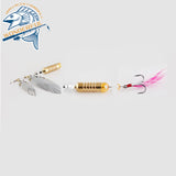 Spinner Bait With Feather Hook   100mm 7g/10g