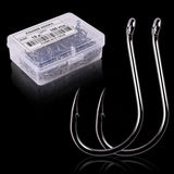 High-carbon Steel Fishing Hook ，50PCS/1Box