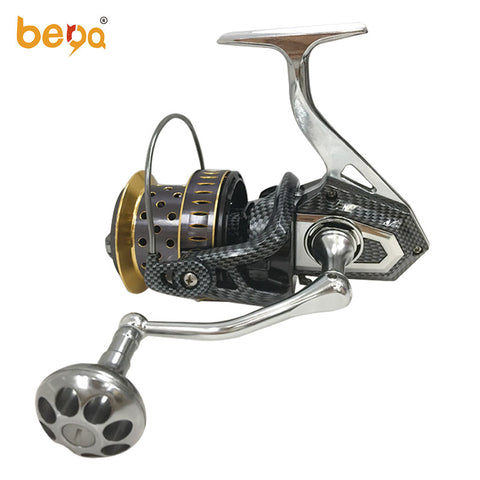 Metal Spinning Fishing Reel   Front and rear brake Speed ratio 4:1:1 jigging