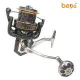 Metal Spinning Fishing Reel   Front and rear brake Speed ratio 4:1:1 jigging