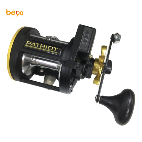 5.1:1PRT Series 12+1BB Left & Right Hand High Strength Aluminum Alloy Round Baitcasting Fishing Reel Drum Wheel Reels