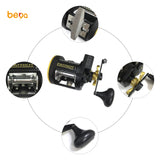 5.1:1PRT Series 12+1BB Left & Right Hand High Strength Aluminum Alloy Round Baitcasting Fishing Reel Drum Wheel Reels