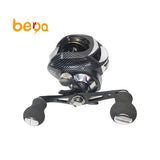 Low Profile Bait Casting Reel  Smooth Dual Braking System 17+1BB/ 7.2：1  Drag:6KG