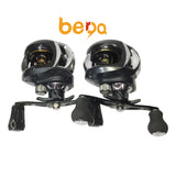 Low Profile Bait Casting Reel  Smooth Dual Braking System 17+1BB/ 7.2：1  Drag:6KG