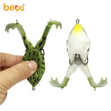 Spinner Sinking Frog，4pcs/box