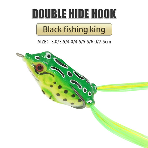 Frog Lure Soft Tube Bait