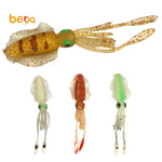 Fishing Soft Lure Luminous Squid Jig Fishing  15cm,2PCS/Set