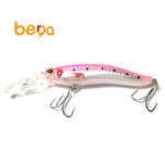 Big fish tongue false lure minnow bait 11.5cm 14.2g deep submergence bionic bait fishing lures